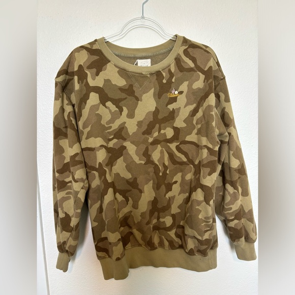 Billabong Crew Neck Camouflage Sweater - Picture 1 of 6